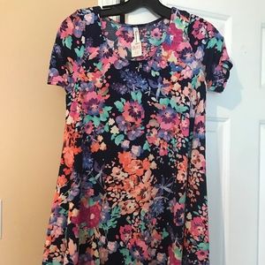 Spring/floral polo style dress